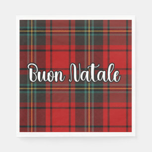 Guardanapo De Papel Buon Natale Xadrez