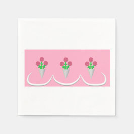 Guardanapo De Papel Buquê de casamento