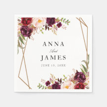 burgundy red e blush florométrico