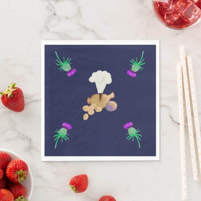 Guardanapo De Papel Burns supper napkins (Insitu)