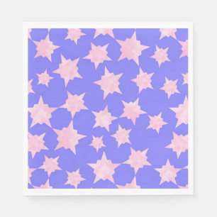 Guardanapo De Papel Burst Cósmico Rosa