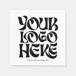 Guardanapo De Papel Business Large Logo and Text