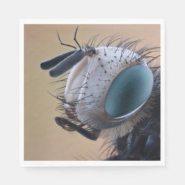 Guardanapo De Papel Cabeça de Inseto de Insetos de Fechamento