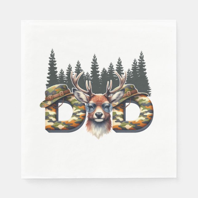 Guardanapo De Papel Caça a pais (Frente)