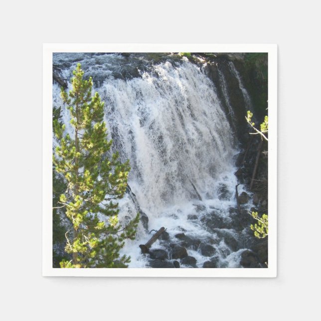 Guardanapo De Papel Cachoeira de Yellowstone (Frente)