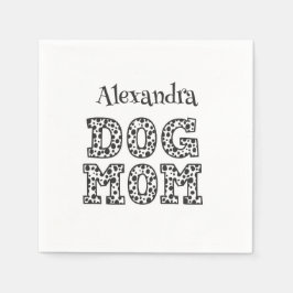 Guardanapo De Papel Cachorro Cachorro Cortado Mãe