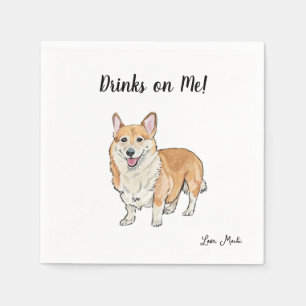 Guardanapo De Papel Cachorro Cachorro Napkins
