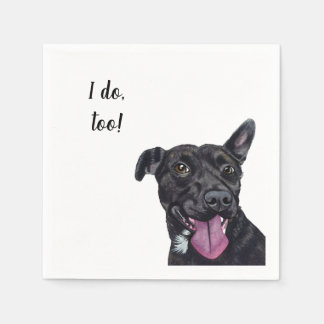 Guardanapo De Papel Cachorro Personalizado Napkin