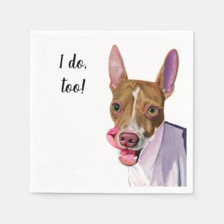 Guardanapo De Papel Cachorro Personalizado Napkin