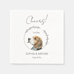 Guardanapo De Papel Cachorro Simples Cachorro Casamento Cachorro Nápol