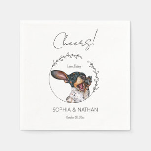 Guardanapo De Papel Cachorro Simples Casamento Cachorro Cachorro Nápol
