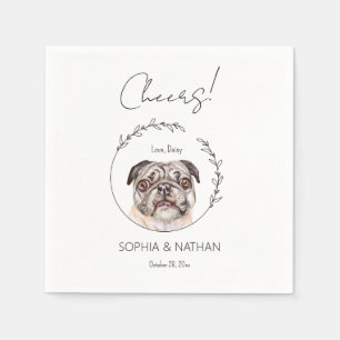 Guardanapo De Papel Cachorro Simples Casamento Cachorro Cachorro Nápol