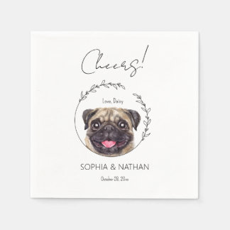 Guardanapo De Papel Cachorro Simples Casamento Cachorro Cachorro Nápol