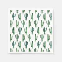 Cacto verde. Cactos de aquarela. Botânico moderno