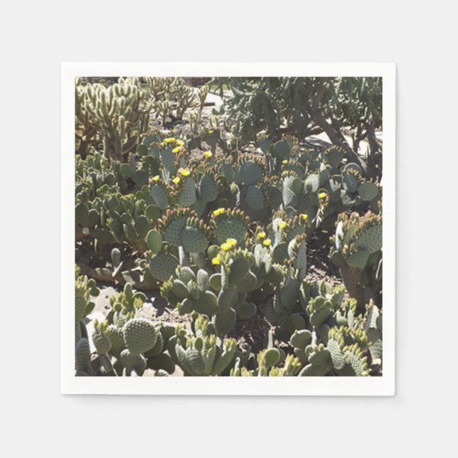 Guardanapo De Papel Cactos de papel (Frente)