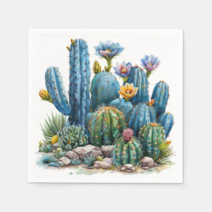 Guardanapo De Papel Cactos e suculentos sangrentos
