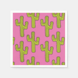 Guardanapo De Papel Cactus Paper Napkin