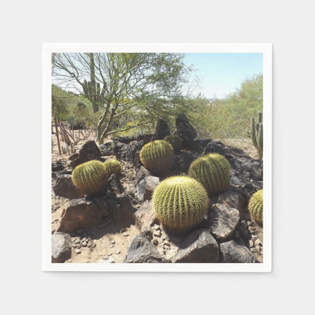 Guardanapo De Papel Cactus Paper Napkin (Frente)