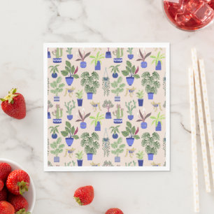 Guardanapo De Papel Cactus Pattern