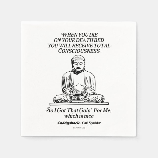 Guardanapo De Papel Caddyshack Eu Tenho Isso Para Mim (Frente)