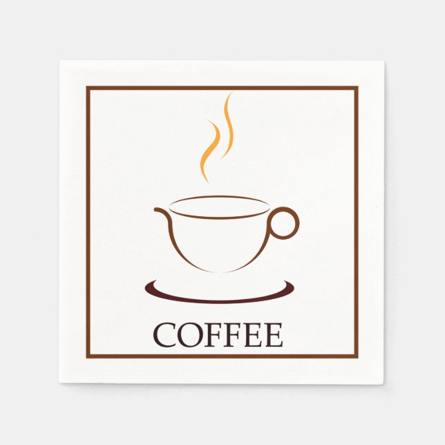 Guardanapo De Papel Café (Frente)