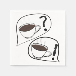 Guardanapo De Papel Café?