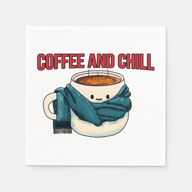 Guardanapo De Papel Café E Enchimento (Frente)