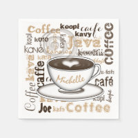 Café em torno do nome do mundo