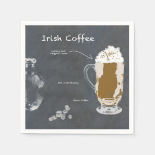 Guardanapo De Papel Café irlandês