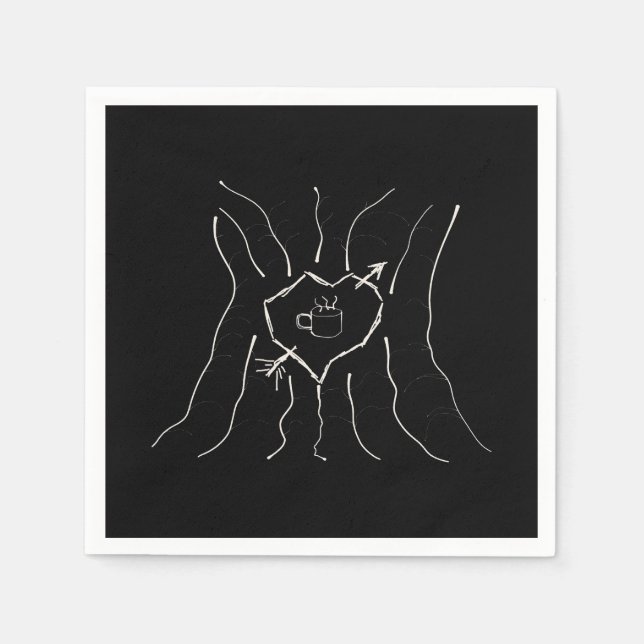 Guardanapo De Papel Café Meu Amor (Frente)