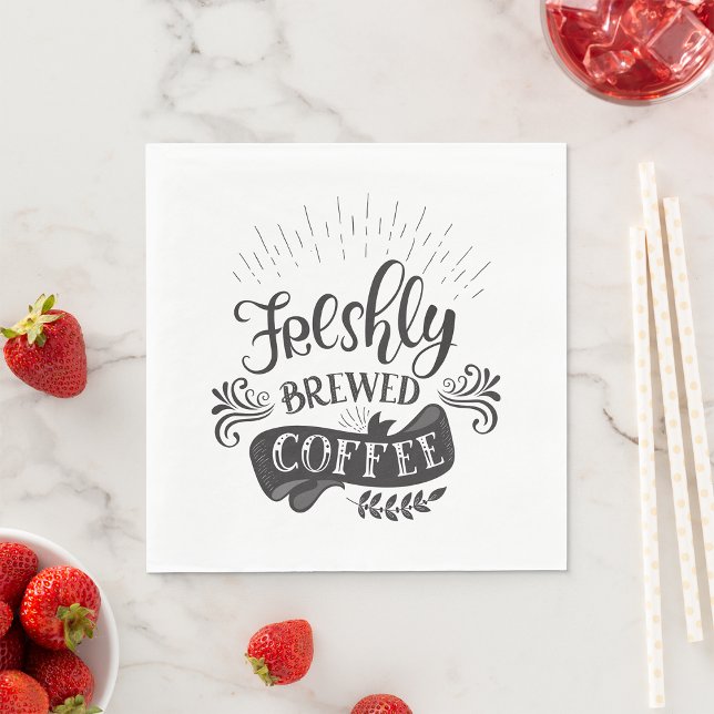Guardanapo De Papel Café Recém-Preparado (Criador carregado)