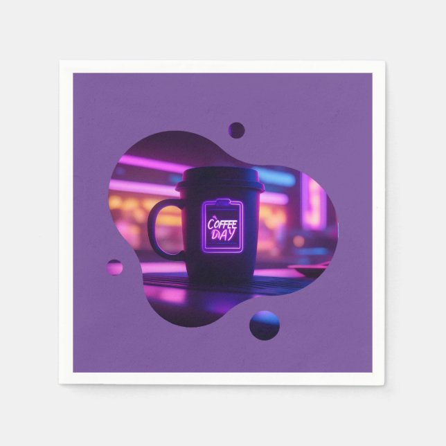 Guardanapo De Papel café todos os dias (Frente)