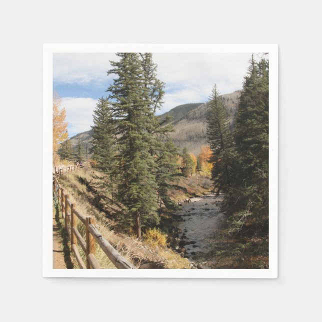 Guardanapo De Papel Cair no Aspen (Frente)