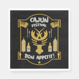 Guardanapo De Papel Cajun Bayou da Louisiana