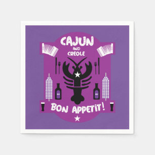 Guardanapo De Papel Cajun e Creole Cooks