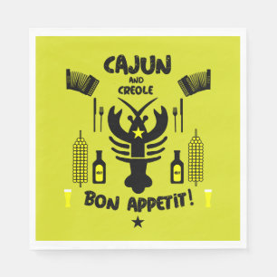 Guardanapo De Papel Cajun e Creole Cooks