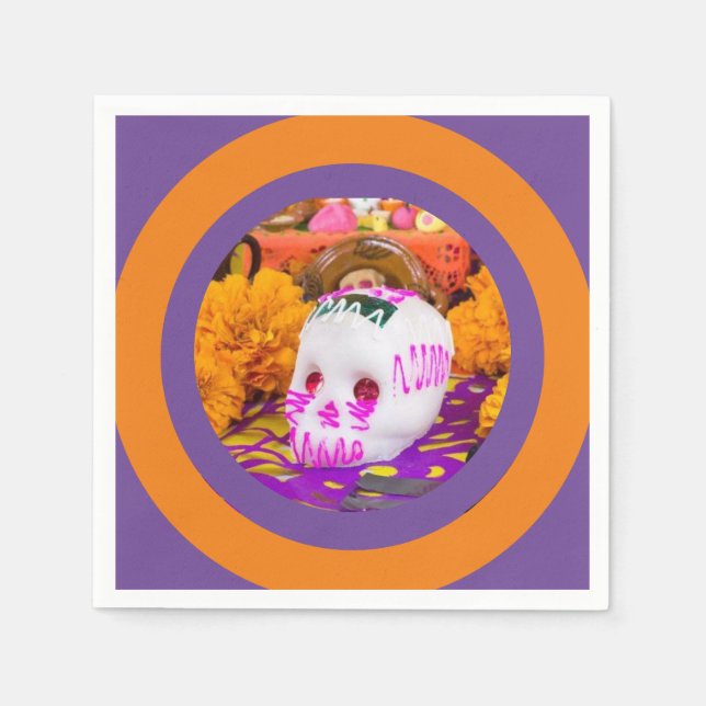 Guardanapo De Papel Calaverita (Frente)