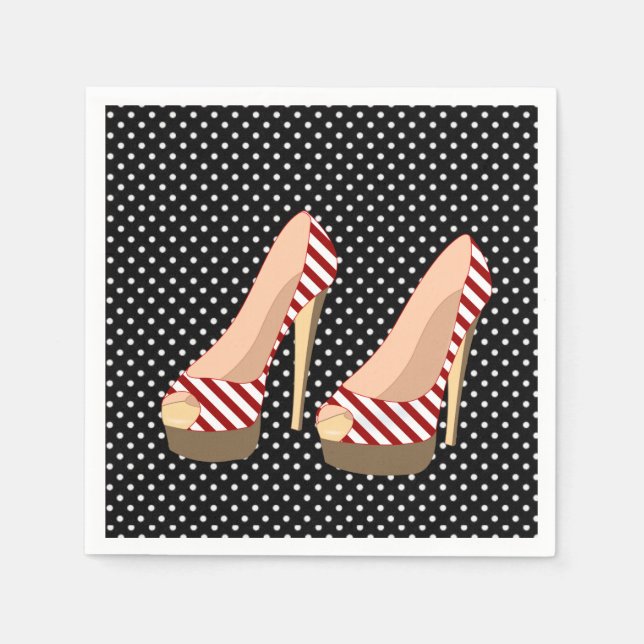 Guardanapo De Papel Calçado de Napkins (Frente)