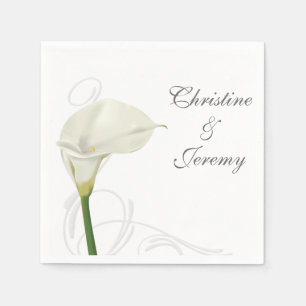 Guardanapo De Papel Calla Lily