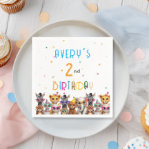 Calling All Party Animals! Zoo Birthday 