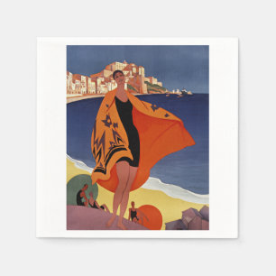 Guardanapo De Papel Calvi cidade na Alta-Córsega, França