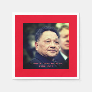 Guardanapo De Papel Camarada Deng Xiaoping - Líder Chinês