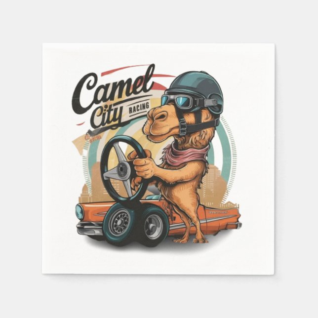 Guardanapo De Papel Camel City Racing (Frente)
