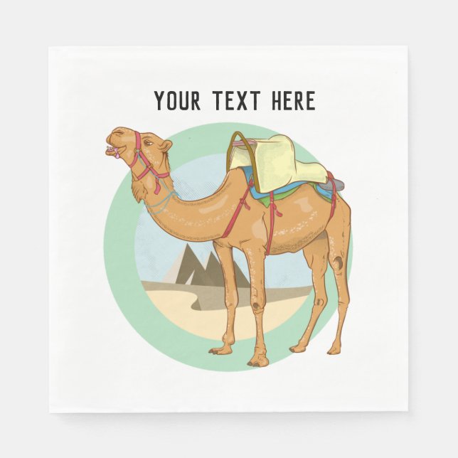 Guardanapo De Papel Camel Trek Cairo (Frente)
