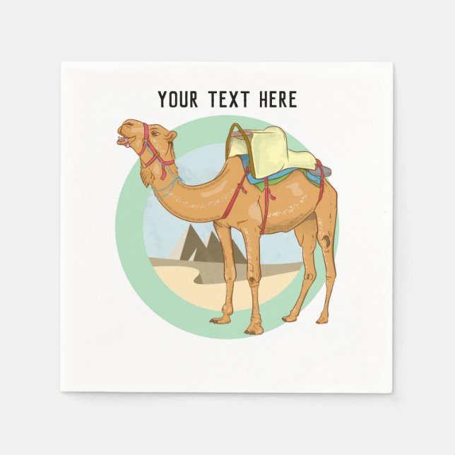 Guardanapo De Papel Camel Trek Egito (Frente)