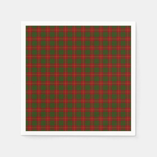 Guardanapo De Papel Cameron Tartan (Frente)