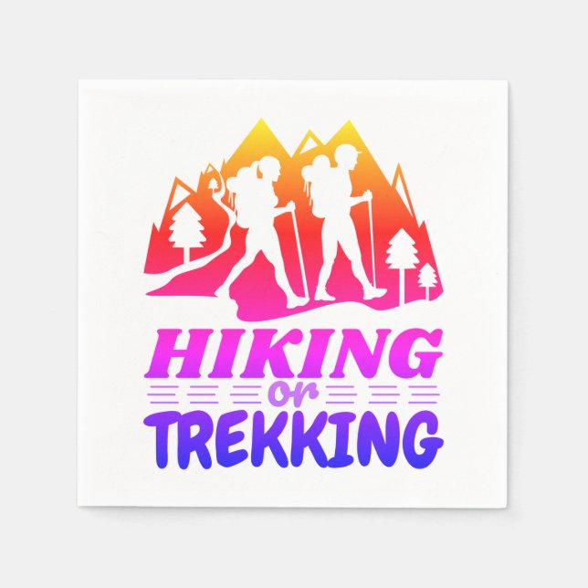 Guardanapo De Papel Caminho ou Trekking (Frente)