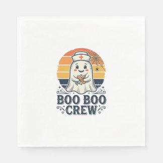 Guardanapo De Papel Camisa de Halloween Fantasma Enfermeira Bonita Boo