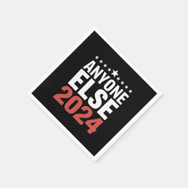 Guardanapo De Papel Campanha Eleitoral 2024 Engraçado Político (Canto)