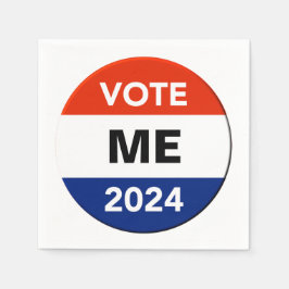 Guardanapo De Papel Campanha eleitoral presidencial 2024